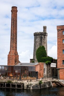 Pumphouse Restaurant Stanley Dock building design