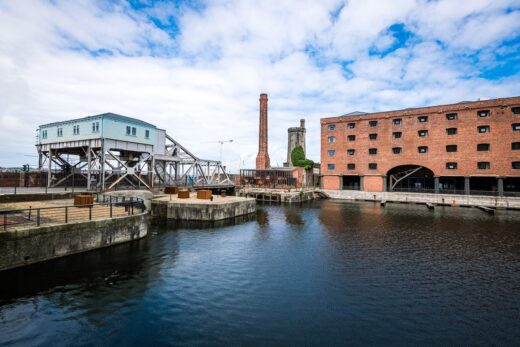 Pumphouse Restaurant Stanley Dock Liverpool building