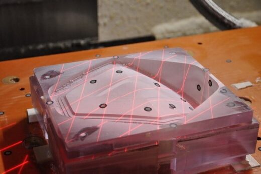 Surface finish on CNC plastic parts