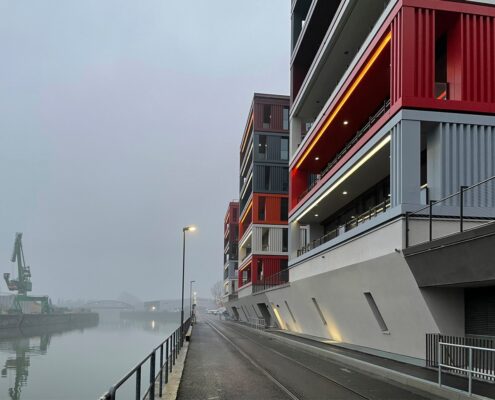 The Docks, Osthafen district, Frankfurt