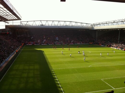 Anfield Stadium building Liverpool Kylian Mbappe next club betting odds