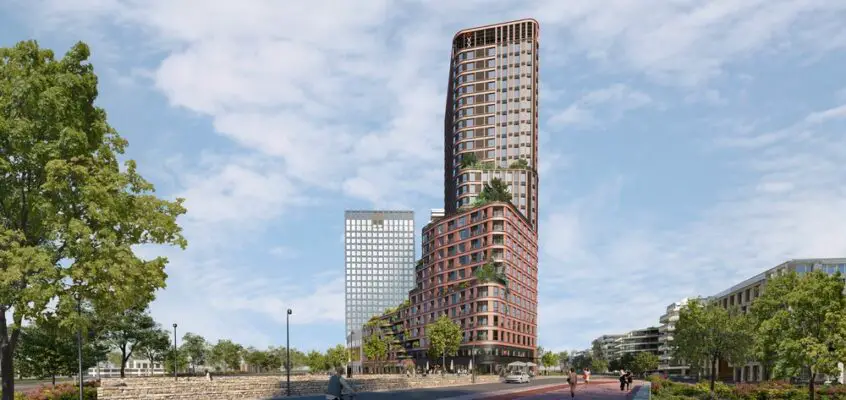 Brink Tower Amsterdam, Holland