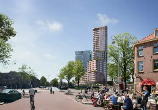 Brink Tower Amsterdam Holland