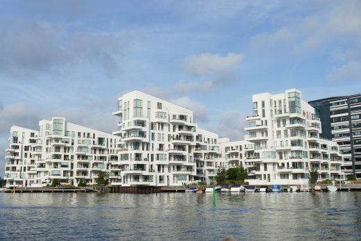 Copenhagen buildings waterfront - Scandinavian Architecture Design