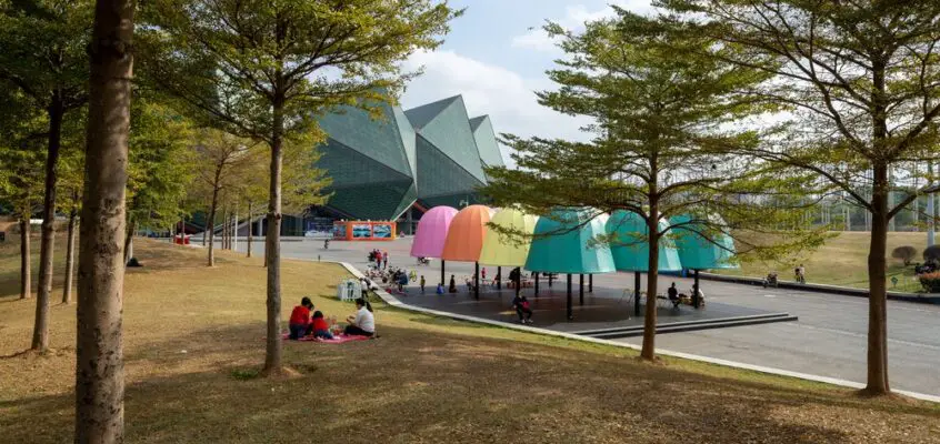 Dream Glow Pavilion Shenzhen Building