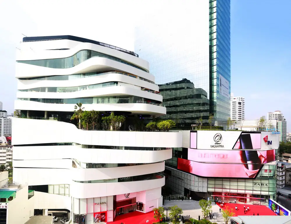 The EM District in Bangkok - The Emporium, EmQuartier and EmSphere