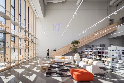 Finland retail showroom interior