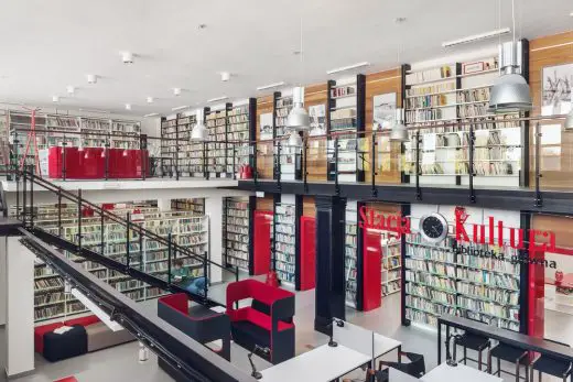 LIBRARY at the train station Rumia Poland