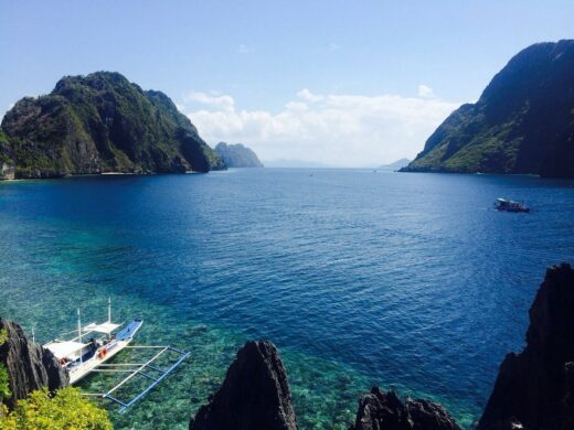 Philippines landscape sea
