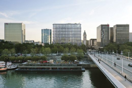 Rive de Seine tower Paris building