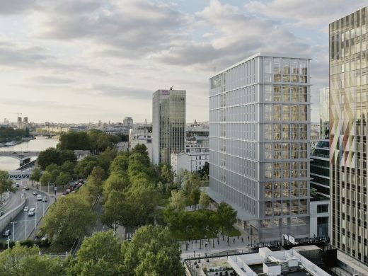 Rive de Seine tower Paris building