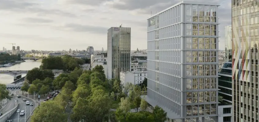 Rive de Seine tower Paris building