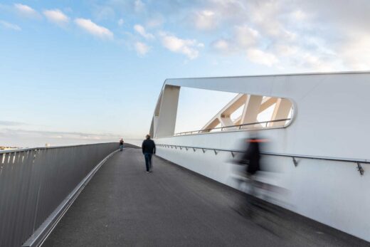 Theunis Bridge in Antwerp, Belgium