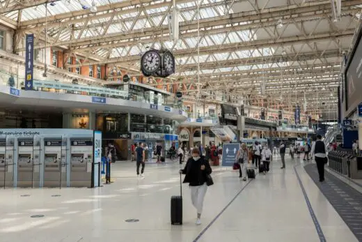 Waterloo Station Masterplan, London Building