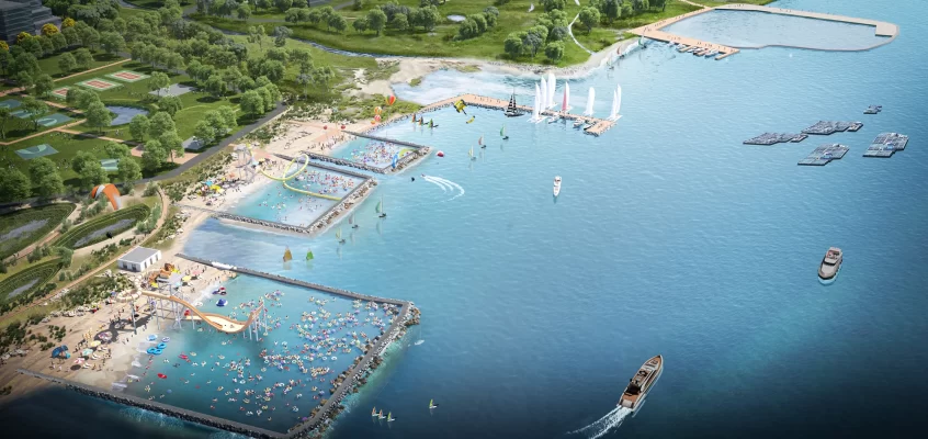 Yantai Seafront Garden, Shandong, China: KCAP