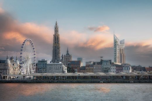 Boerentoren Tower Antwerp Belgium