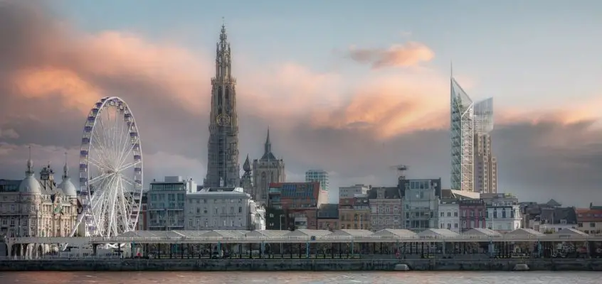 Boerentoren Tower, Antwerp, Belgium