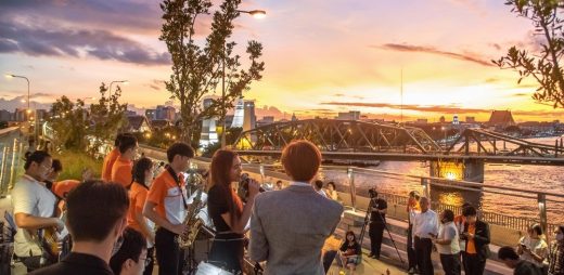 Chao Phraya Sky Park Bangkok Thailand