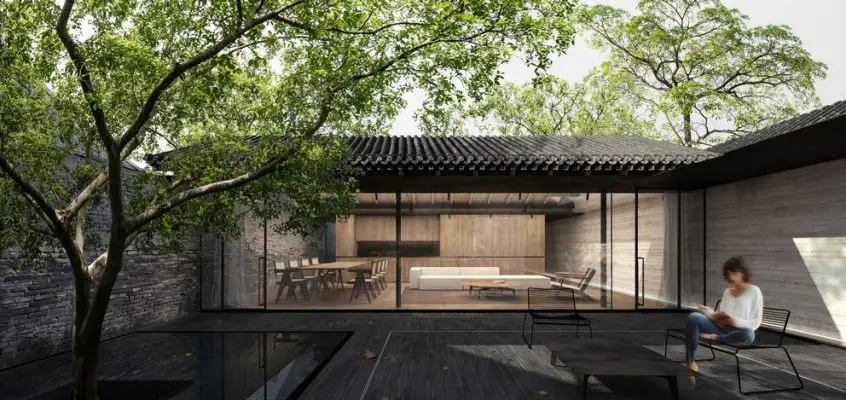 Dongcheng Courtyard House, Beijing China