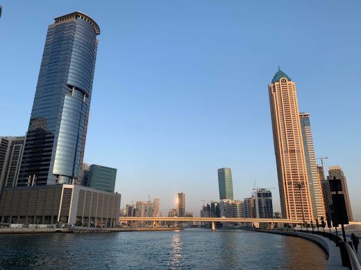 Dubai Canal Tower Buildings