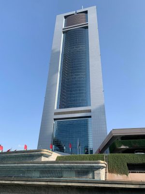 Emirates Office Towers Dubai facade