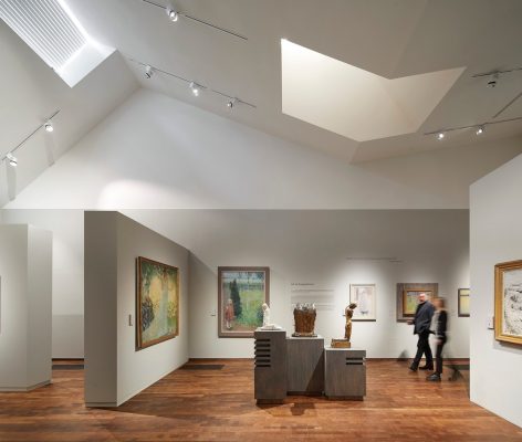 Gainsborough’s House Suffolk gallery interior