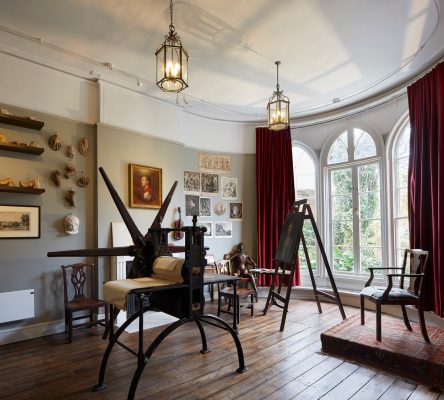 Gainsborough’s House Suffolk gallery interior