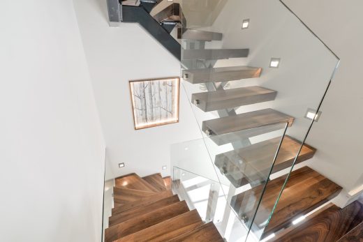 Luxury Shepherds Bush townhouse stairs