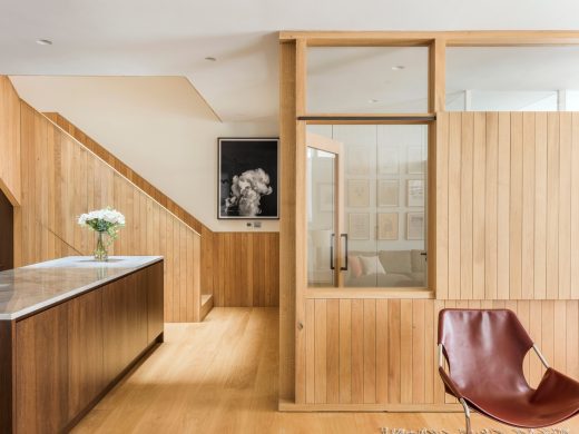 Mews House Deep Retrofit by Prewett Bizley Architects, in London