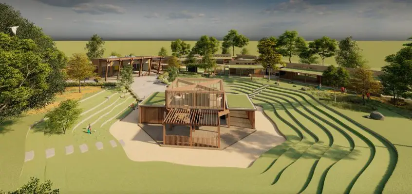 Primary school of the future: biophilic building