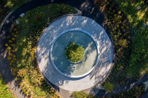 Sandy Hook Memorial Connecticut landscape