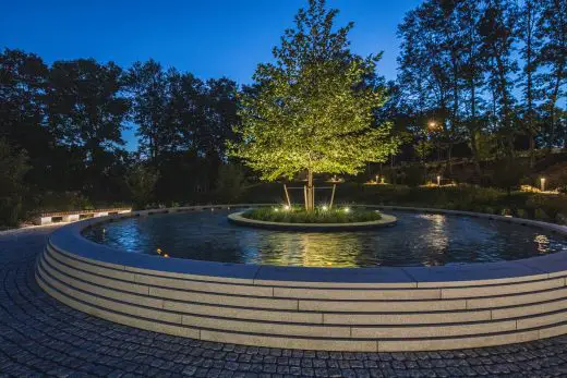 Sandy Hook Memorial Connecticut landscape