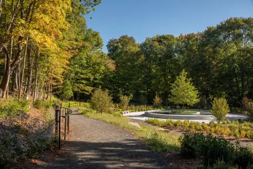 Sandy Hook Memorial Connecticut landscape