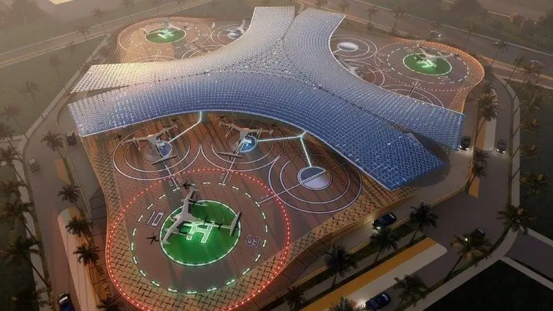 Uber Air Skyport by SHoP Architects with Gensler