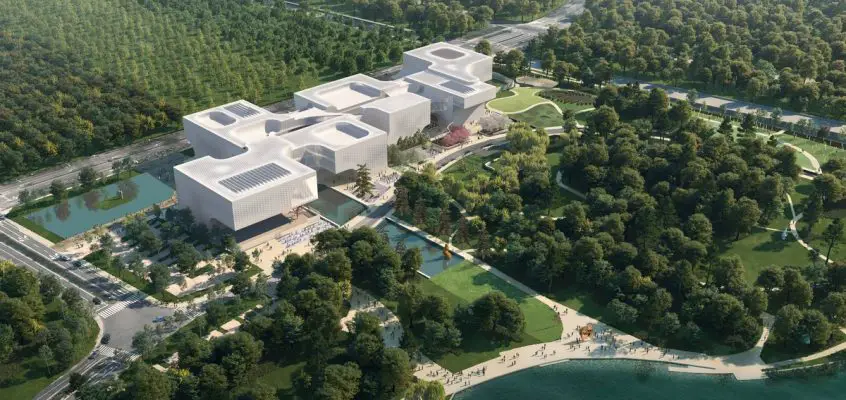 Wuxi Art Museum Building, Jiangsu, China