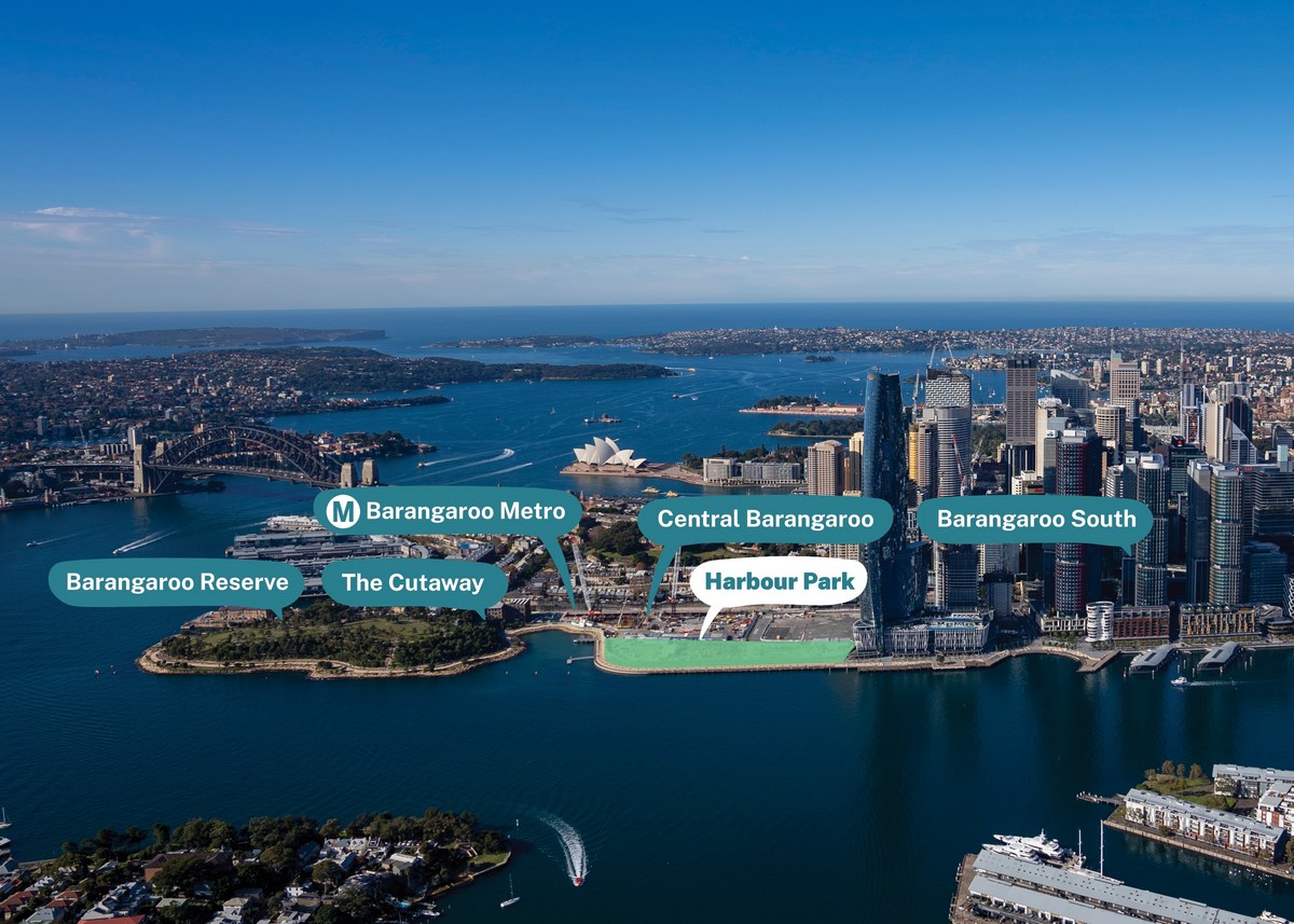 Barangaroo Harbour Park, Sydney public space