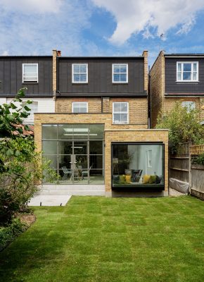 Barnes house extension in southwest London