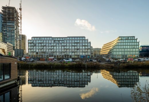 Amsterdam Overhoeks homes, River IJ