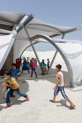 EAA Foundation Tents by Zaha Hadid Architects in Middle East