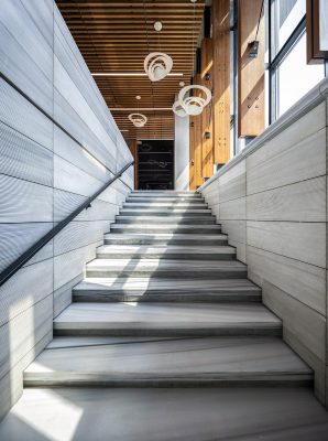 Embassy of the Republic of Turkey in Dhaka by Uygur Architects stairs