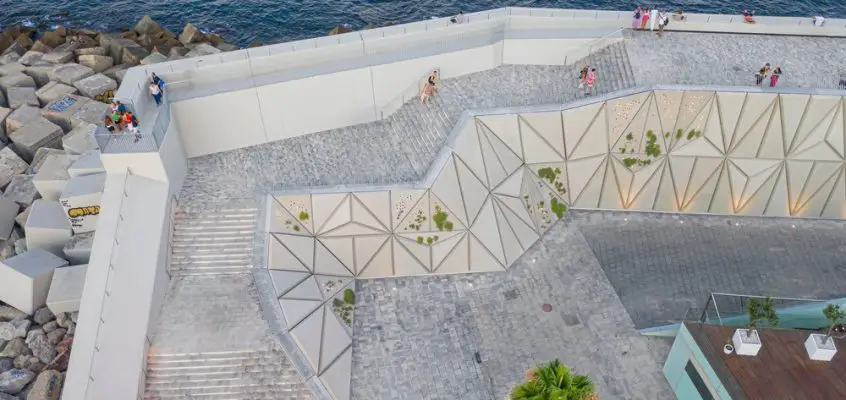Escaleras y Mirador Vela, Barcelona, Spain