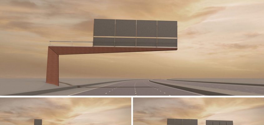 Evolution of gantries RIBA Competition winner