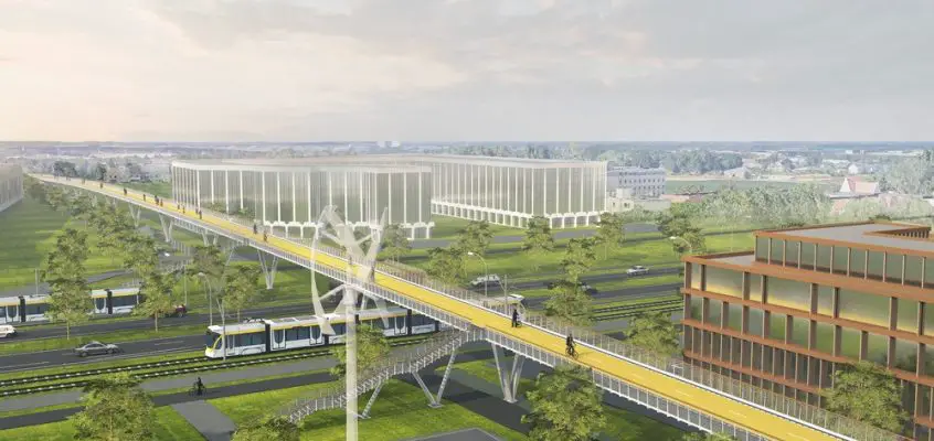 Flanders Longest Bicycle and Pedestrian Bridge