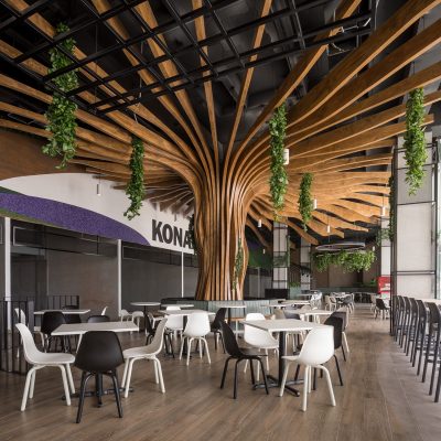 Konare food court, Catehua, Monterrey, Mexico