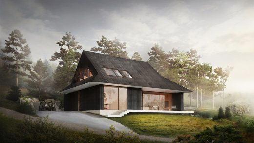 The Little Eaves House, Lesser Poland home