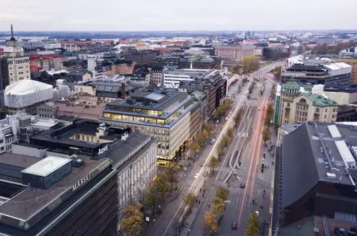 Mannerheimintie 14 Helsinki office and retail building