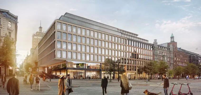 Mannerheimintie 14 Helsinki office and retail building