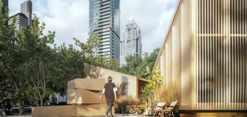 PARKLIFE Spatial Installation Shanghai Downtown