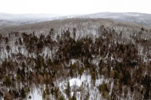 Schnee-Eule Chalet Morin-Heights Quebec