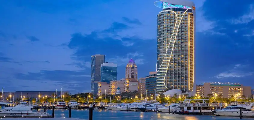 W Dubai – Mina Seyahi adults-only hotel, UAE